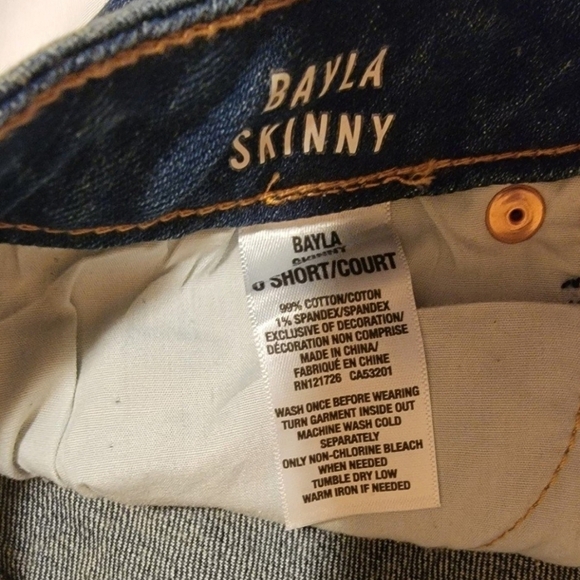 Aeropostale Skinny Bayla Low Rise Jeans NWT 27W x 30L Msrp $40 - Picture 4 of 7